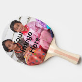 Ping Pong Paddel Tafeltennisbatje (Zijkant)