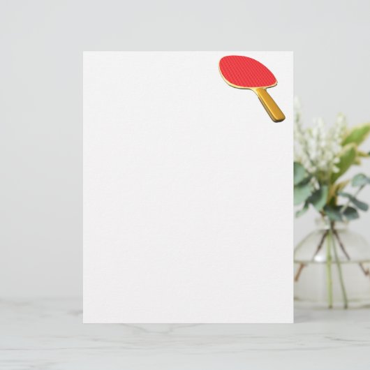 Ping Pong Paddle (Staand voorkant)