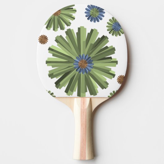 Ping Pong Paddle Abstract Tafeltennisbatje (Voorkant)