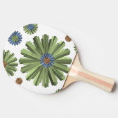 Ping Pong Paddle Abstract Tafeltennisbatje (Zijkant)