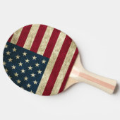 Ping Pong Paddle/Amerikaanse vlag Tafeltennisbatje (Zijkant)
