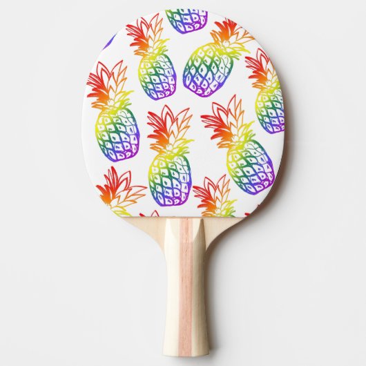 Ping Pong Paddle Ananas Tafeltennisbatje (Voorkant)