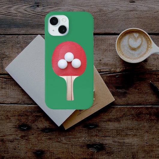 Ping Pong Paddle and Balls Case-Mate iPhone Case