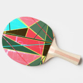 Ping-Pong Paddle - Bing-Bang-ontwerp door HAMbyWG Tafeltennisbatje (Zijkant)