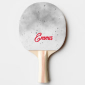 Ping Pong Paddle BLACK STARS KANJI HOPE FAITH LOVE Tafeltennisbatje (Achterkant)