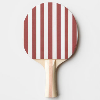 Ping Pong Paddle Bourgondië & witte streep Tafeltennisbatje