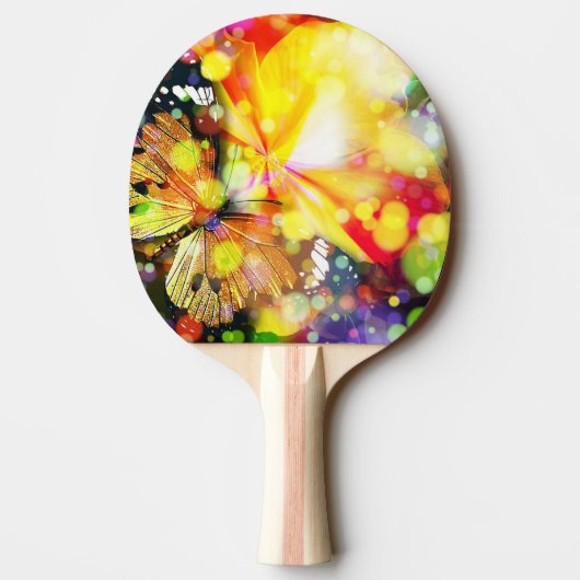 Ping Pong Paddle/Butterfly Tafeltennisbatje (Achterkant)