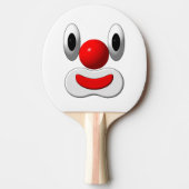 Ping Pong Paddle Clown Tafeltennisbatje (Voorkant)
