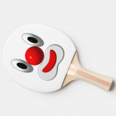 Ping Pong Paddle Clown Tafeltennisbatje (Zijkant)