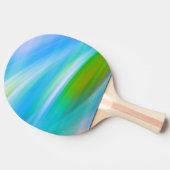 Ping-Pong Paddle - Colour Wave Aqua- HAMbyWG Tafeltennisbatje (Zijkant)