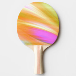 Ping-Pong Paddle - Colour Wave Yellow - HAMbyWG Tafeltennisbatje
