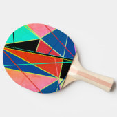 Ping-Pong Paddle - Comic Book Distress van HAMbyWG Tafeltennisbatje (Zijkant)