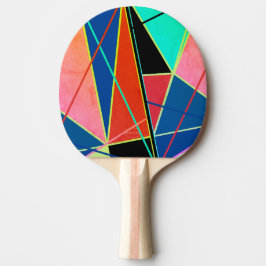 Ping-Pong Paddle - Comic Book Distress van HAMbyWG Tafeltennisbatje