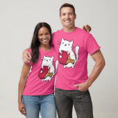 Ping Pong Paddle Dames Cat Table Tennis Player Ca T-shirt (Unisex)