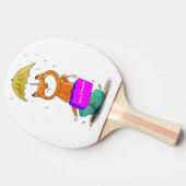 Ping Pong Paddle Feline Cat Spay en Neuter Tafeltennisbatje (Zijkant)