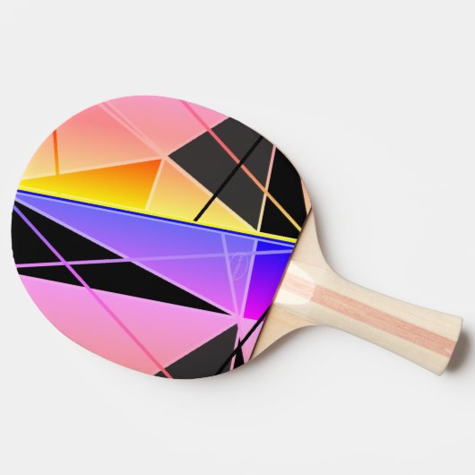 Ping-Pong Paddle - Futuristisch door HAMbyWG Tafeltennisbatje (Zijkant)