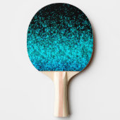 Ping Pong Paddle Glitter Dust Tafeltennisbatje (Achterkant)