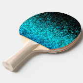 Ping Pong Paddle Glitter Dust Tafeltennisbatje (Voorkant Gekanteld)