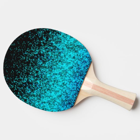 Ping Pong Paddle Glitter Dust Tafeltennisbatje (Zijkant)