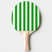 Ping Pong Paddle Groen & Witte Streep Tafeltennisbatje (Voorkant)