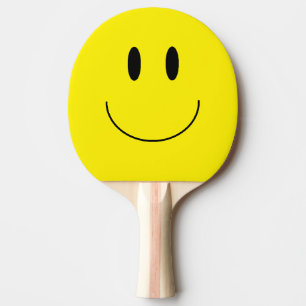 Ping Pong Paddle "Happy Face" Tafeltennisbatje