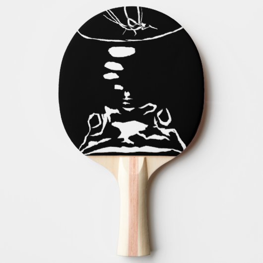 Ping Pong Paddle "Hungry Frog Dreams" Tafeltennisbatje (Voorkant)