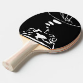 Ping Pong Paddle "Hungry Frog Dreams" Tafeltennisbatje (Voorkant Gekanteld)