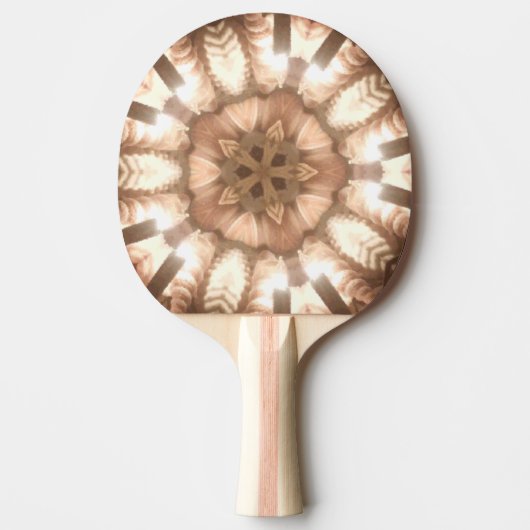 Ping Pong Paddle, Lit Merry kerstboomverlichting Tafeltennisbatje (Voorkant)