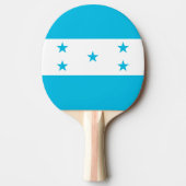 Ping pong paddle met de vlag van Honduras Tafeltennisbatje (Voorkant)