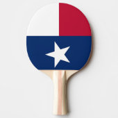Ping pong paddle met vlag van Texas, Verenigde Sta Tafeltennisbatje (Voorkant)