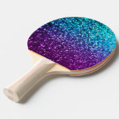 Ping Pong Paddle Mosaic Sparkley Texture Tafeltennisbatje (Voorkant Gekanteld)
