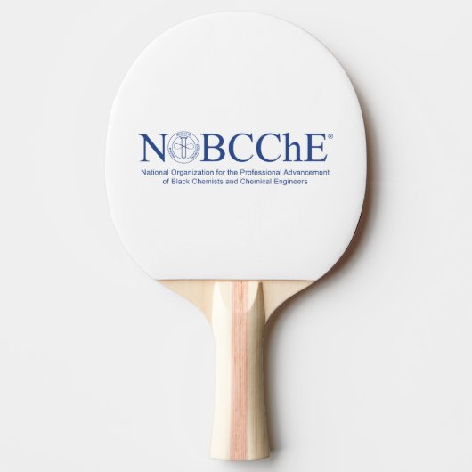 Ping Pong Paddle - NOBCChE logo Tafeltennisbatje (Voorkant)