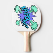 Ping Pong Paddle - Pop Art Ka-Pow aan beide zijden Tafeltennisbatje (Voorkant)