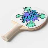 Ping Pong Paddle - Pop Art Ka-Pow aan beide zijden Tafeltennisbatje (Voorkant Gekanteld)