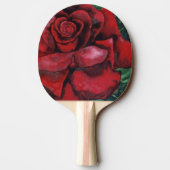 Ping Pong Paddle "Red Rose #1" Tafeltennisbatje (Achterkant)