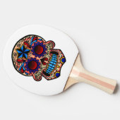 Ping Pong Paddle/Skull Tafeltennisbatje (Zijkant)