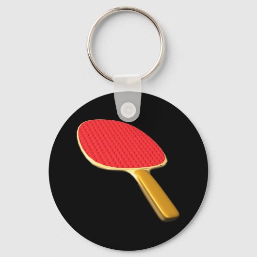 Ping Pong Paddle Sleutelhanger (Voorkant)