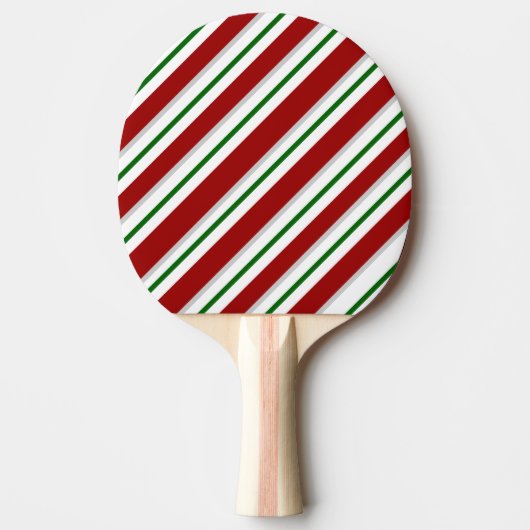 Ping Pong Paddle/Stripes Tafeltennisbatje (Voorkant)