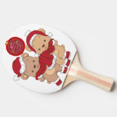 Ping Pong Paddle Tafeltennisbatje (Zijkant)