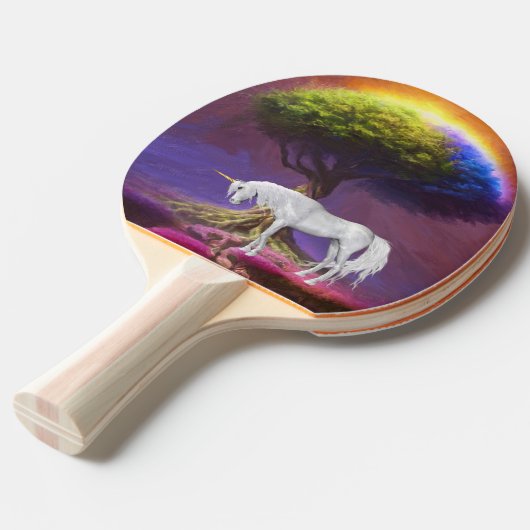 Ping Pong Paddle Tafeltennisbatje (Voorkant Gekanteld)