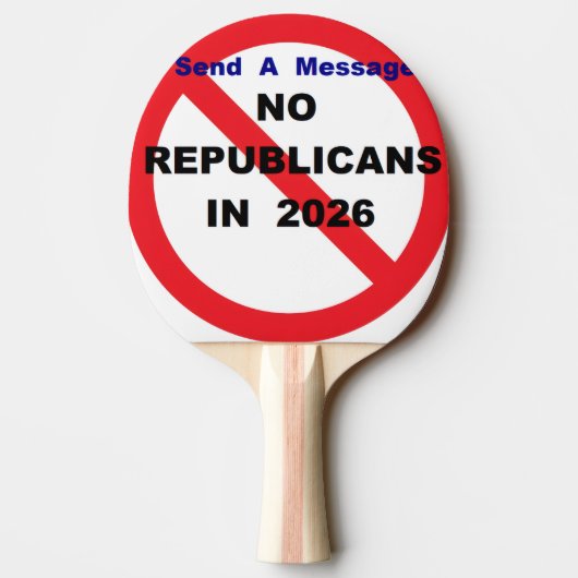 Ping Pong Paddle Tafeltennisbatje (Achterkant)