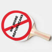 Ping Pong Paddle Tafeltennisbatje (Zijkant)