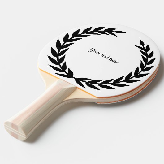  Ping Pong Paddle Tafeltennisbatje (Achterkant Gekanteld)