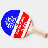 Ping Pong Paddle Tafeltennisbatje (Zijkant)