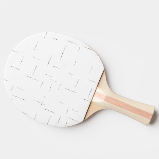 Ping Pong Paddle Tafeltennisbatje (Zijkant)