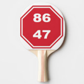 Ping Pong Paddle Tafeltennisbatje (Voorkant)