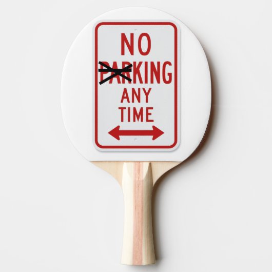 Ping Pong Paddle Tafeltennisbatje (Achterkant)