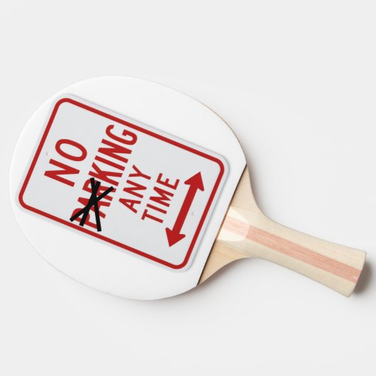 Ping Pong Paddle Tafeltennisbatje (Zijkant)