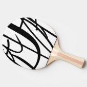 Ping Pong Paddle Tafeltennisbatje (Zijkant)
