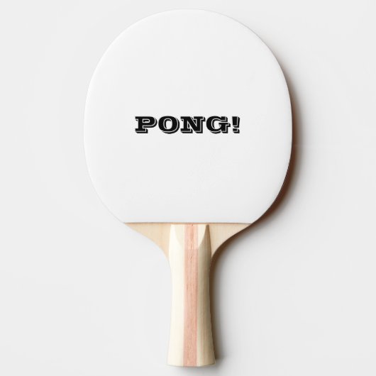 Ping Pong Paddle Tafeltennisbatje (Achterkant)
